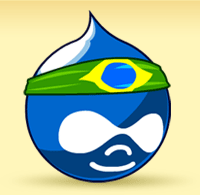O site da comunidade brasileira de usu&aacute;rios do Drupal